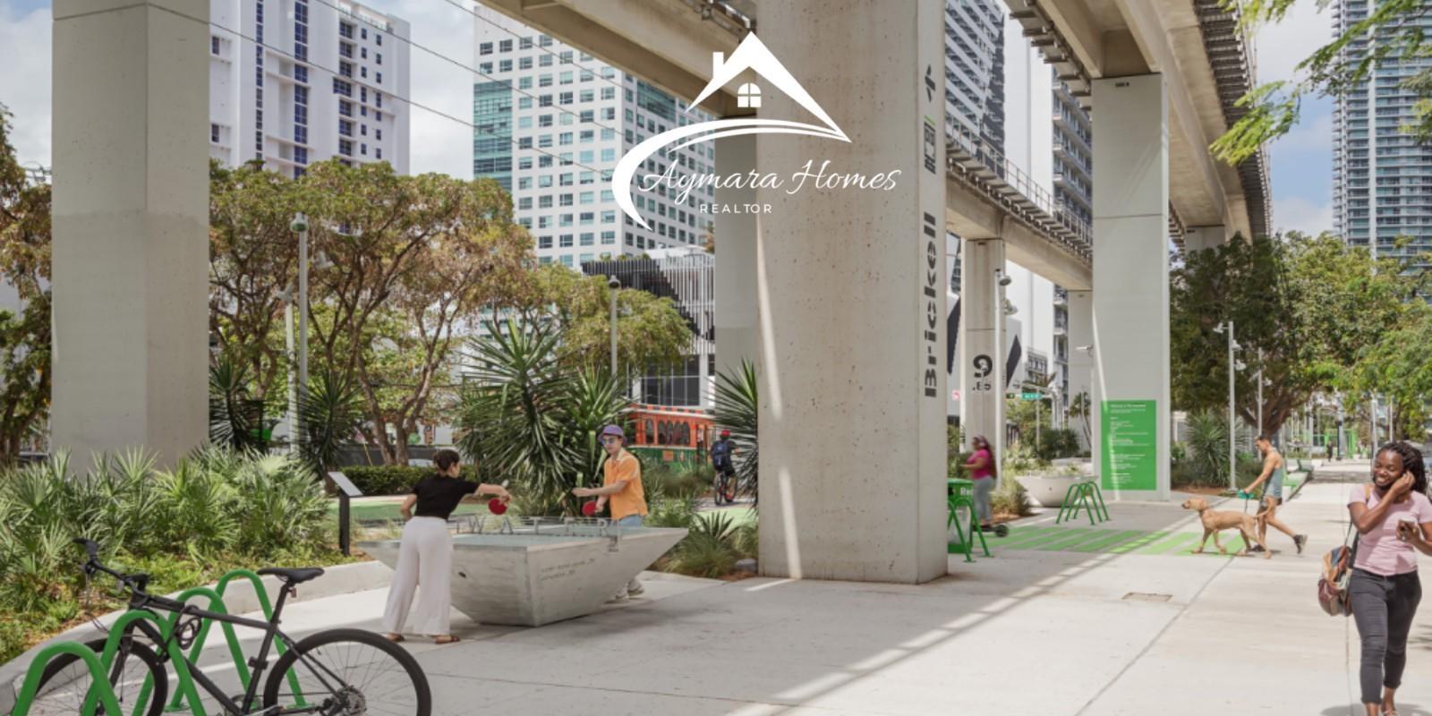 The Underline está transformando el terreno debajo del Metrorail de Miami 