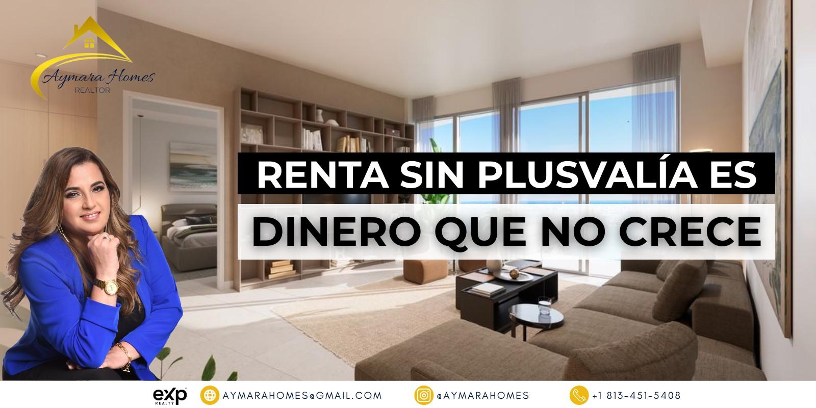 Invertir sin plusvalía es como sembrar en tierra estéril