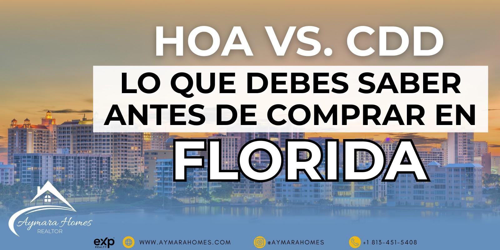 HOA vs. CDD en Florida: Entendiendo las Comunidades Planificadas