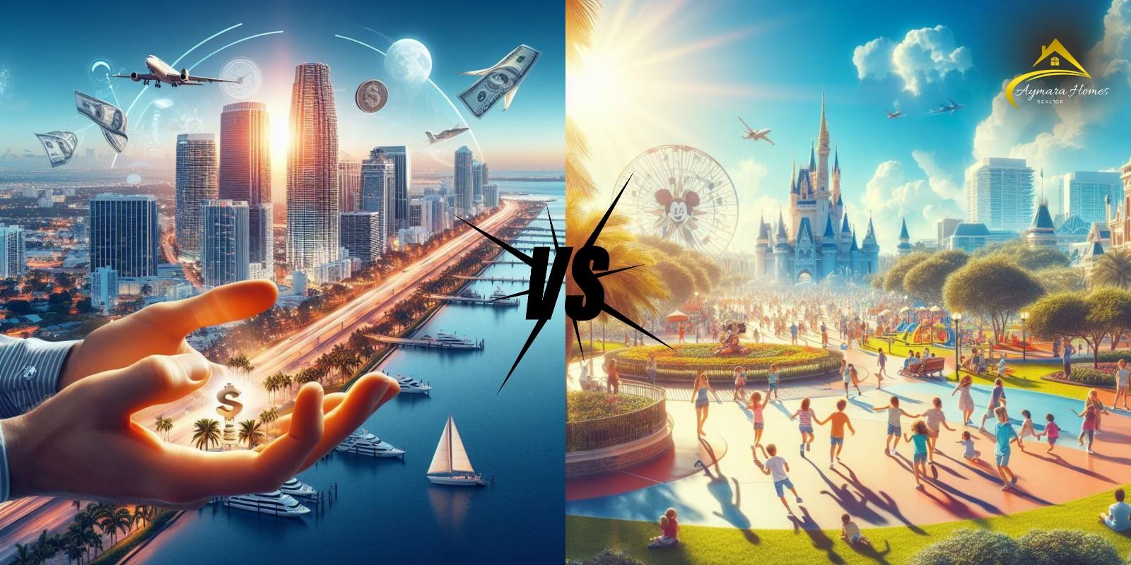 ¿Sueñas con invertir en Florida y no sabes si elegir Miami u Orlando?